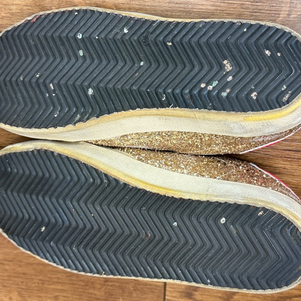 GOLDEN GOOSE Superstar Glitter Low-Top Sneakers - Picture 11 of 16